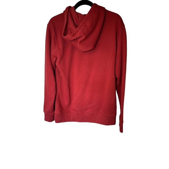 Life Is Good Men’s‎ Medium Red Sweatshirt Hoodie Beer Is Good, Front Pocket - Picture 2 of 6